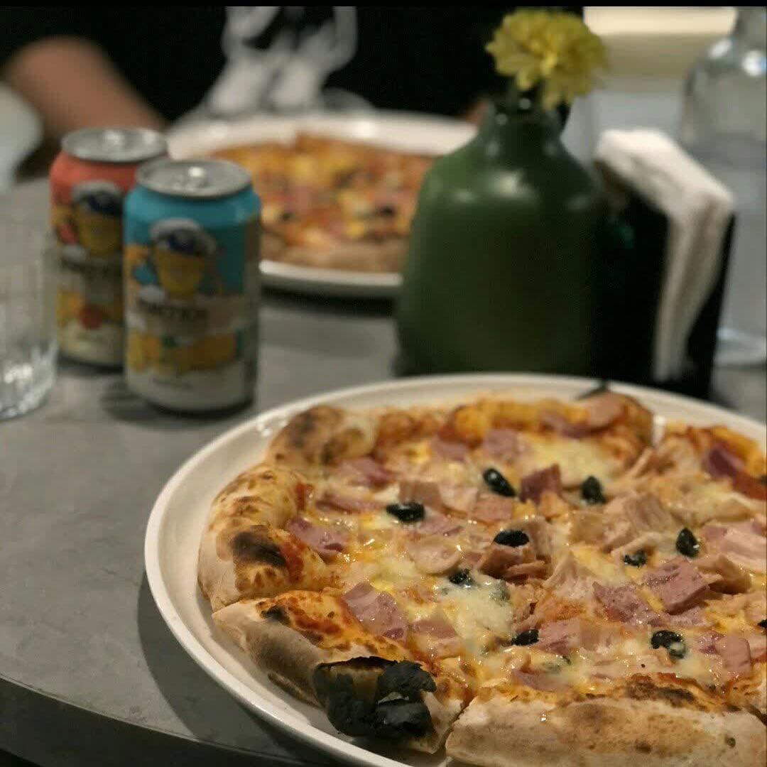 Margherita-pizza